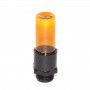 Orange Translucent Light Writer with paintbrush effect for Calligraphy