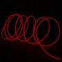 Kit de luces rojas a pilas de 2 m. Efectos de pintura con luz de humo y llamas