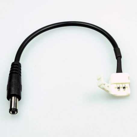 Conector rápido macho de 17 cm para cinta LED monocolor