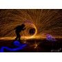 Painting "Fire Aspiration" by Ohdrey Pom's. Size: 100 cm per 70 cm.