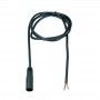1 m female jack power connector for welded monochrome LED tape