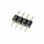 Conector macho-macho para cinta de leds multicolor