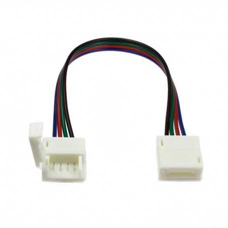 Conector rápido flexible 2 cintas LED multicolor