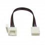 Conector rápido flexible 2 cintas LED multicolor
