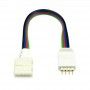 Conector rápido macho RGB para cinta de leds multicolor
