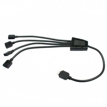 Conector de 4 salidas para cinta LED de cambio de color