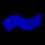 Opaque bottle with blue filter. Smoke and steam Light Painting effects