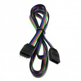 Alargador RGB de 1 metro para cinta LED multicolor