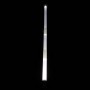 White Collapsible Light Sword. Draped effects and flame