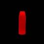 Bouteille opaque avec filtre rouge. Effets Light Painting fumée et vapeur