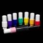 Pack 8 mini tubes opaques pour Light graffiti et Calligraphie