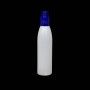 Opaque bottle with blue filter. Smoke and steam Light Painting effects