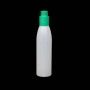 Opaque bottle with green filter. Smoke and steam Light Painting effects