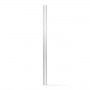 Round plexiglass with lines insertion. Draped effect light point