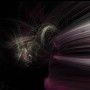 Optical pink fiber LightPainting Paradise. Fire effect and / or brush